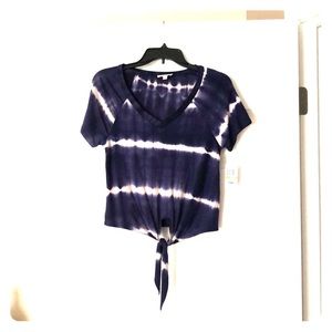 Crop tye dye T-shirt